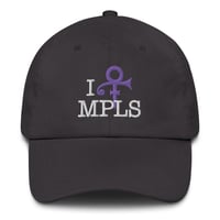 Image 2 of I [PRINCE] MPLS Dad Hat (White Text)