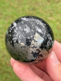 Image 9 of Pyrite In Magnetite Sphere #1421