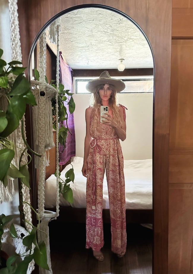 RISHIKESH Indian tapestry jumpsuit