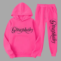 Gwapbaby Hot Pink Jogger Set (Mutlu)
