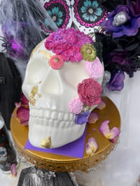 Image 1 of Breakable Skull-Customizable w/ Mallet 