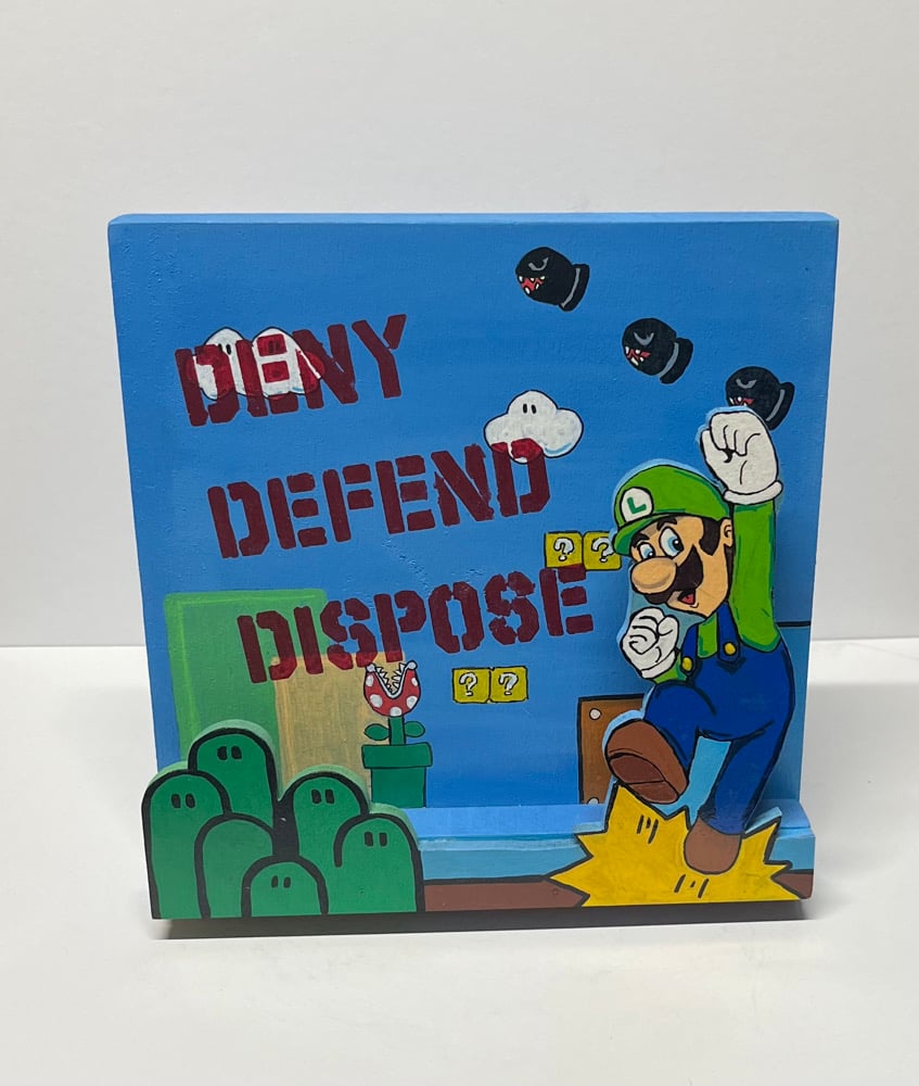 Image of Deny defend dispose