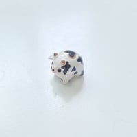 Image 1 of Tiny Chubby cow figurine