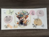 Image 12 of highland cows decals 