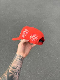 Image 2 of  ORANGE WHITE NEW YORK YANKEES CUSTOM SNAPBACK HAT