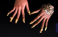 Image 1 of Golden soceress talons 