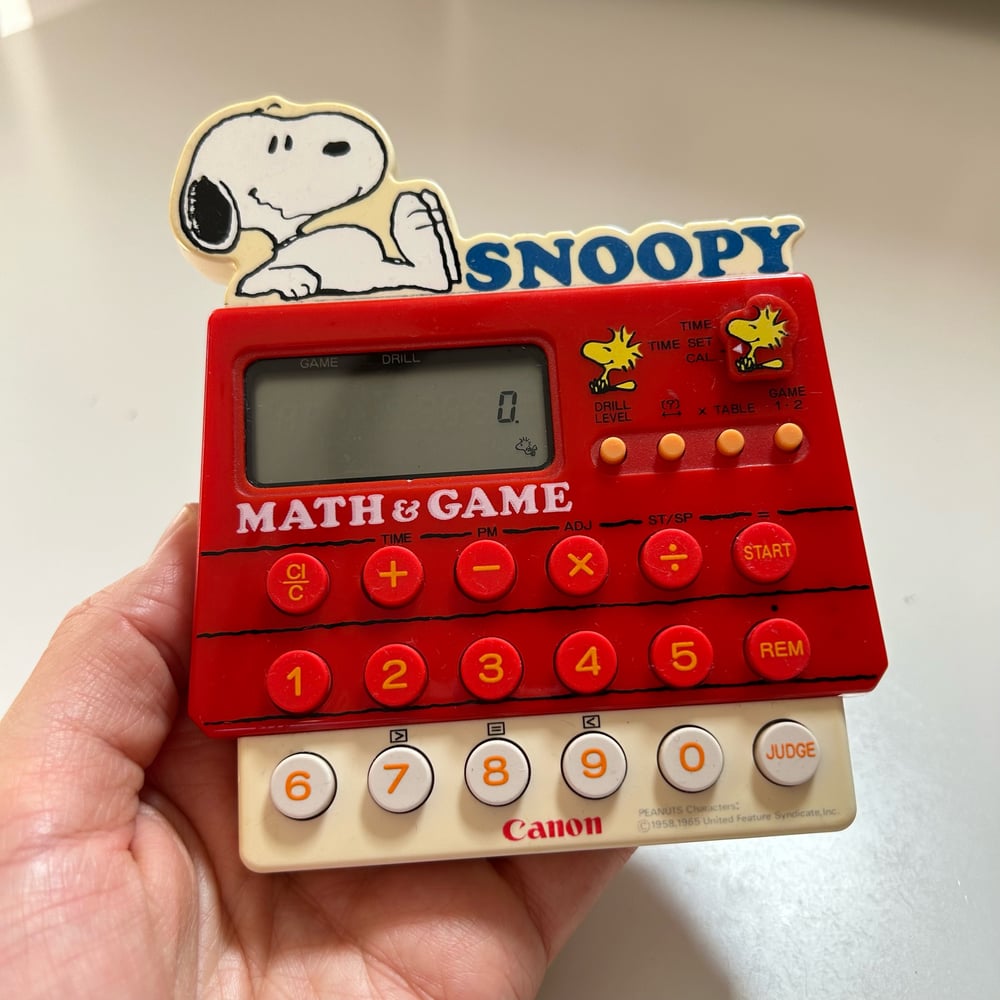 Image of JEU ELECTRONIQUE SNOOPY