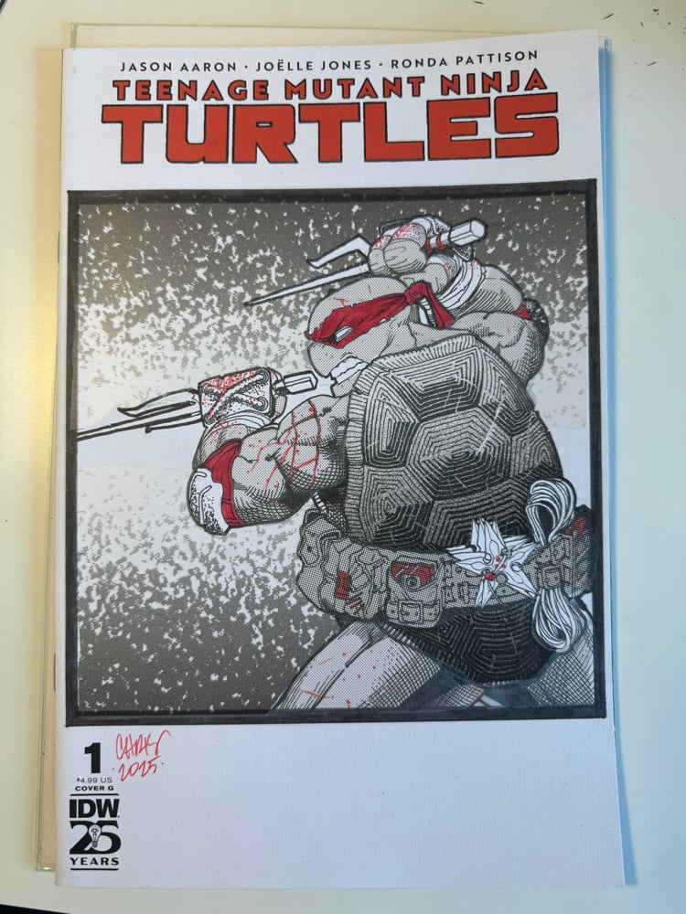 Image of TMNT RAPH SKETCH COVER