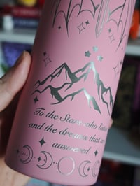 Image 2 of Botella acotar rosa