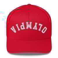 Image 1 of Olympia Upside Down Retro Trucker Cap