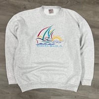 Image 1 of Vintage Madeira Beach, FL Boat Crewneck