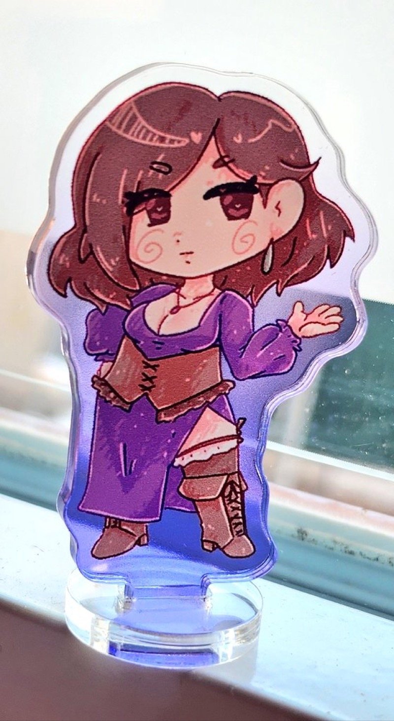 Image of OCTOPATH Traveler acrylic standees (pre-order)