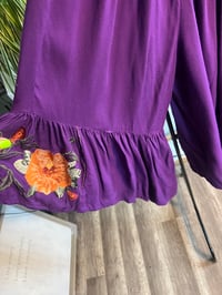 Image 3 of purple boho top