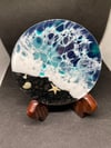 Black Pebble Ocean Coasters