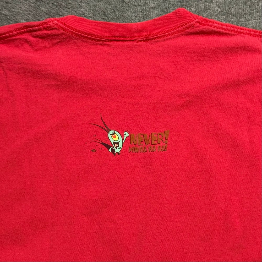 Image of 2000s SpongeBob SquarePants Promo Long Sleeve Graphic Tee (XL)