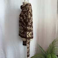 Image 2 of NOBO brown printed long sleeve turtleneck sweater