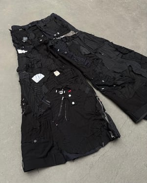 Image of MASSTAK - 187 Destructive Patchwork Trousers