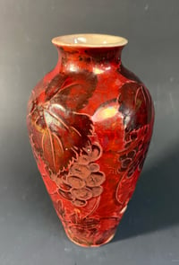 Image 4 of “Vine” lustre vase