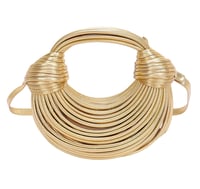 Gold Rope Hobo Bag 