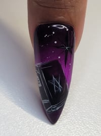 Image 3 of Purple Spell Press On Nails
