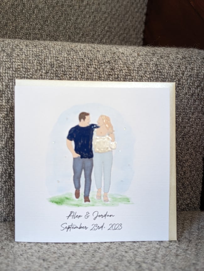 Illustration card for any occasion