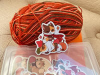 Image 4 of Autumn Animal Vinyl Stickers