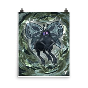 Enfield Horror Cryptid Fae Art Poster