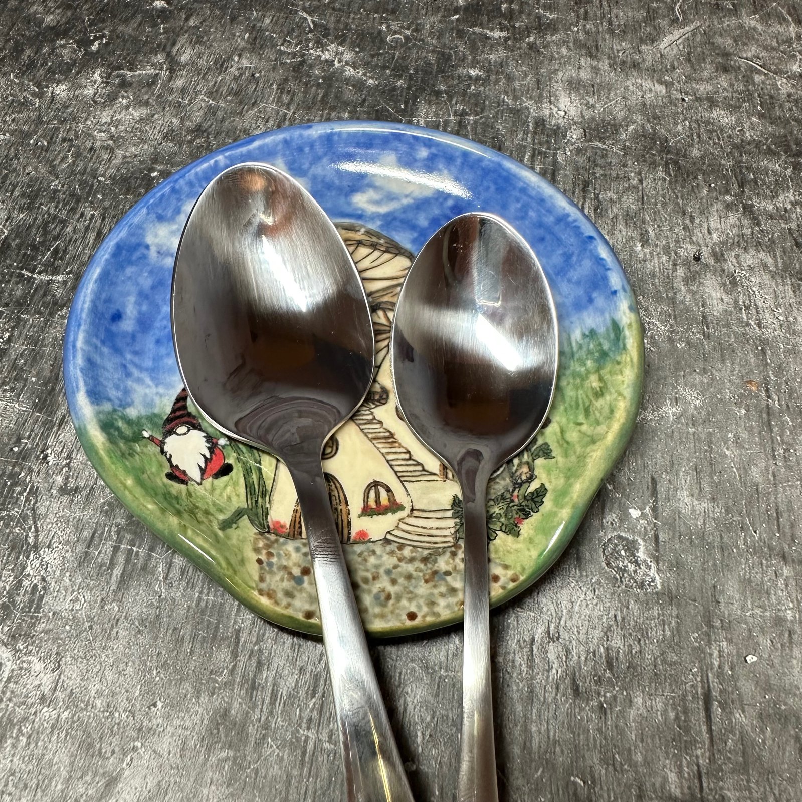 Tea spoon online rest