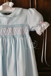 Image 5 of Size 4 & 5 Smocked Yoke & Ribbon Dress