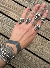 Image 2 of Sterling silver snoopy or woodstock 