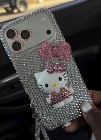 Rhinestone Hello Kitty Case 