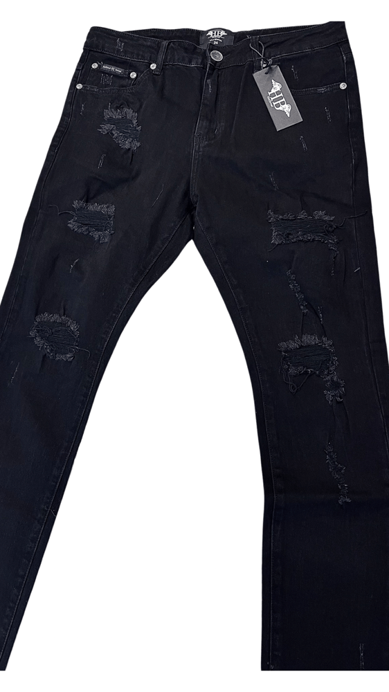 Image of Blackout denim jeans