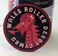 Image 1 of Wales Roller Derby Cymru Patch