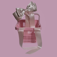 Image 4 of Satin Hair Bow-Long 