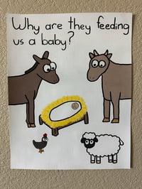 Why are they feeding us a baby?