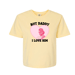 Image of I Love JB YELLOW SLIGHT CROP