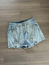 Image 1 of jean shorts (sz 6)