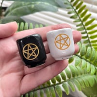 Pentacle Candle Holders