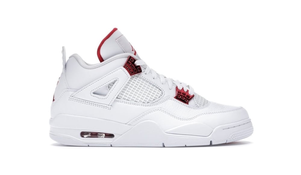 Image of Jordan 4 "Metallic Red"