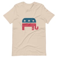 Image 3 of Republican Elephant Shirt, Retro Style, Republican Shirt, Distressed Unisex T-Shirt