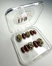 Image 4 of Riot Gold Press-On Nails Size Small