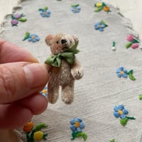 Image 5 of Dollhouse Miniature Furry Bear