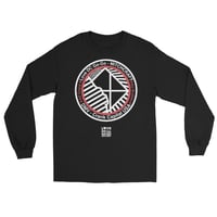 Image 2 of LOVEDCGOGO "CRANK CAPITAL USA" SEAL - Dark Men’s Long Sleeve Shirt (see color options)
