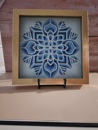 Image 3 of Harmony in blue mandala