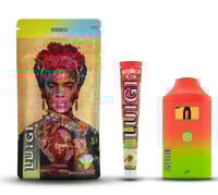 Image 1 of Luigi 2G Live Resin & Liquid Diamond Disposable + PreRoll