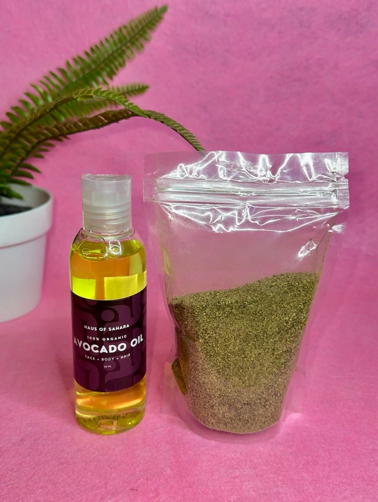 Image of Chebe Powder + Raw Oil | Hair Growth Kits
