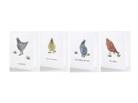 Image 1 of Fowl Correspondence Saxy Chickens Series  (All 4)