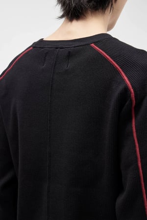 Image of EQUALNEAR - Trails Knit Sweater (Black)