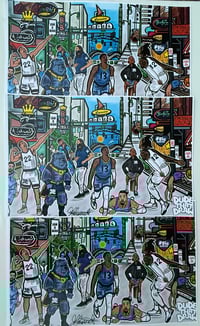 Image 2 of Griddy on Beale Print