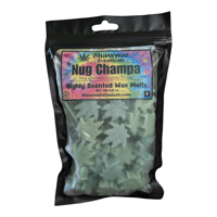 Image 1 of Nug Champa Wax Melt Hemp Leaves
